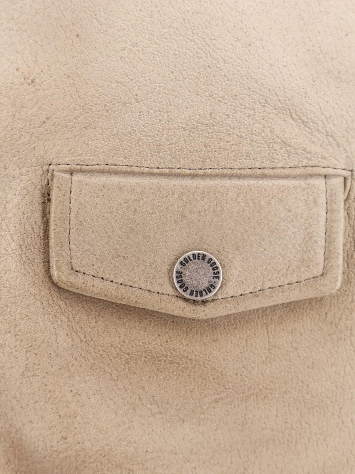Golden Goose Deluxe Brand Men Phoebe Over Leather Jacket GOLDEN GOOSE