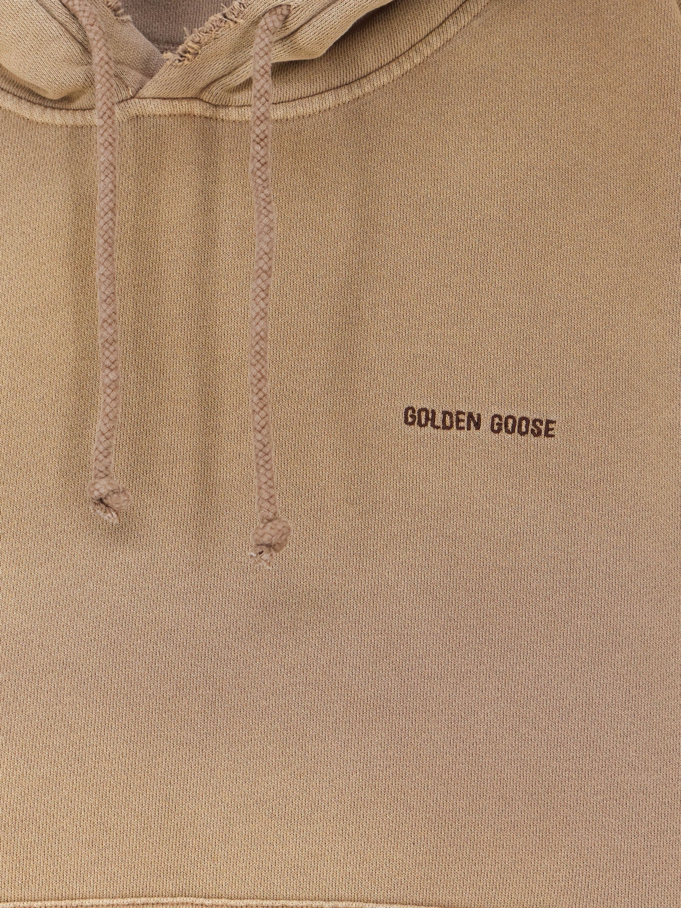 Golden Goose Deluxe Brand Unisex Cotton Sweatshirt With Front Embroidered Logo GOLDEN GOOSE