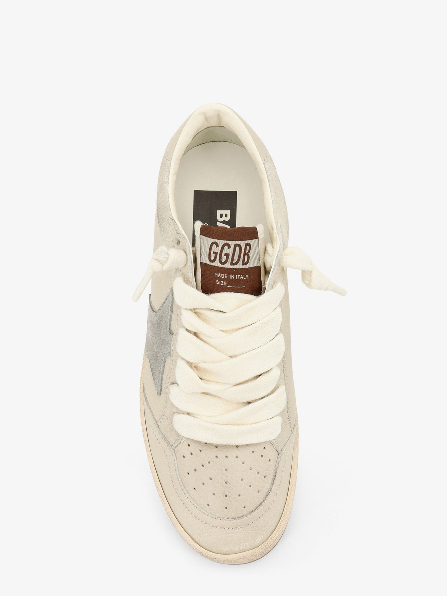 Golden Goose Deluxe Brand Women Ballstar Leather Sneakers With Iconic Side Logo GOLDEN GOOSE