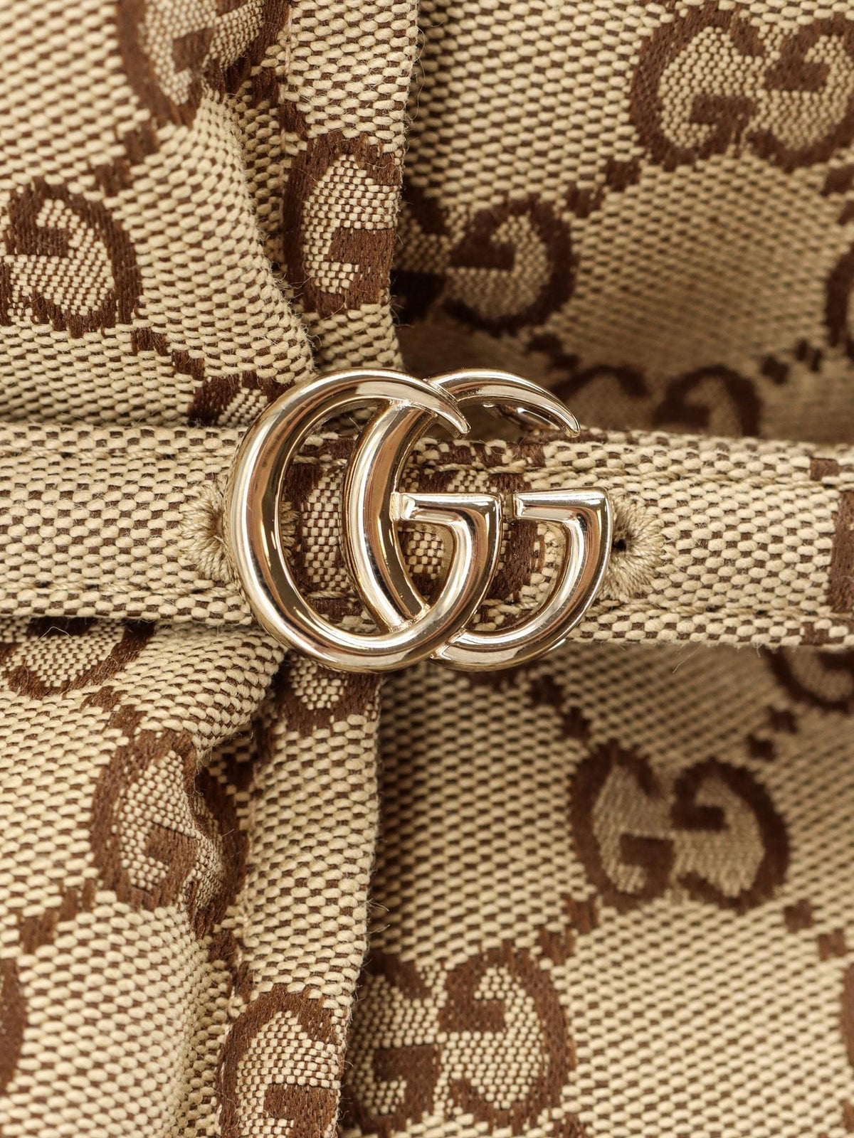 Gucci Women Gg Fabric Padded Jacket With Belt GUCCI
