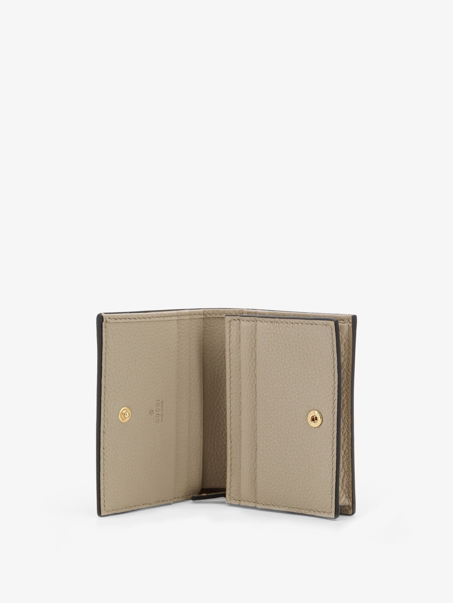 Gucci Women Gg Marmont Bicolor Leather Wallet GUCCI