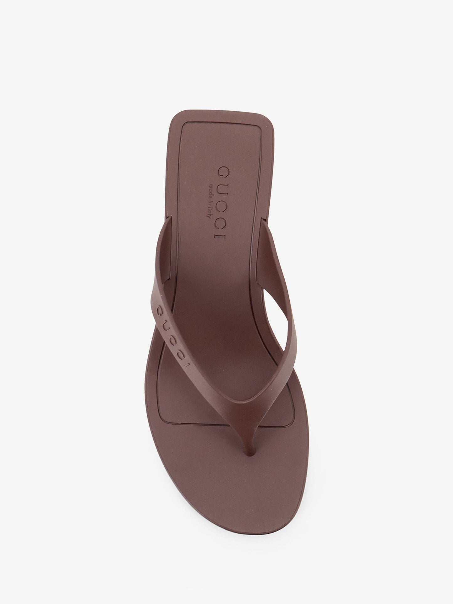 Gucci Women Vittoria Rubber Flip-Flops Sandals GUCCI
