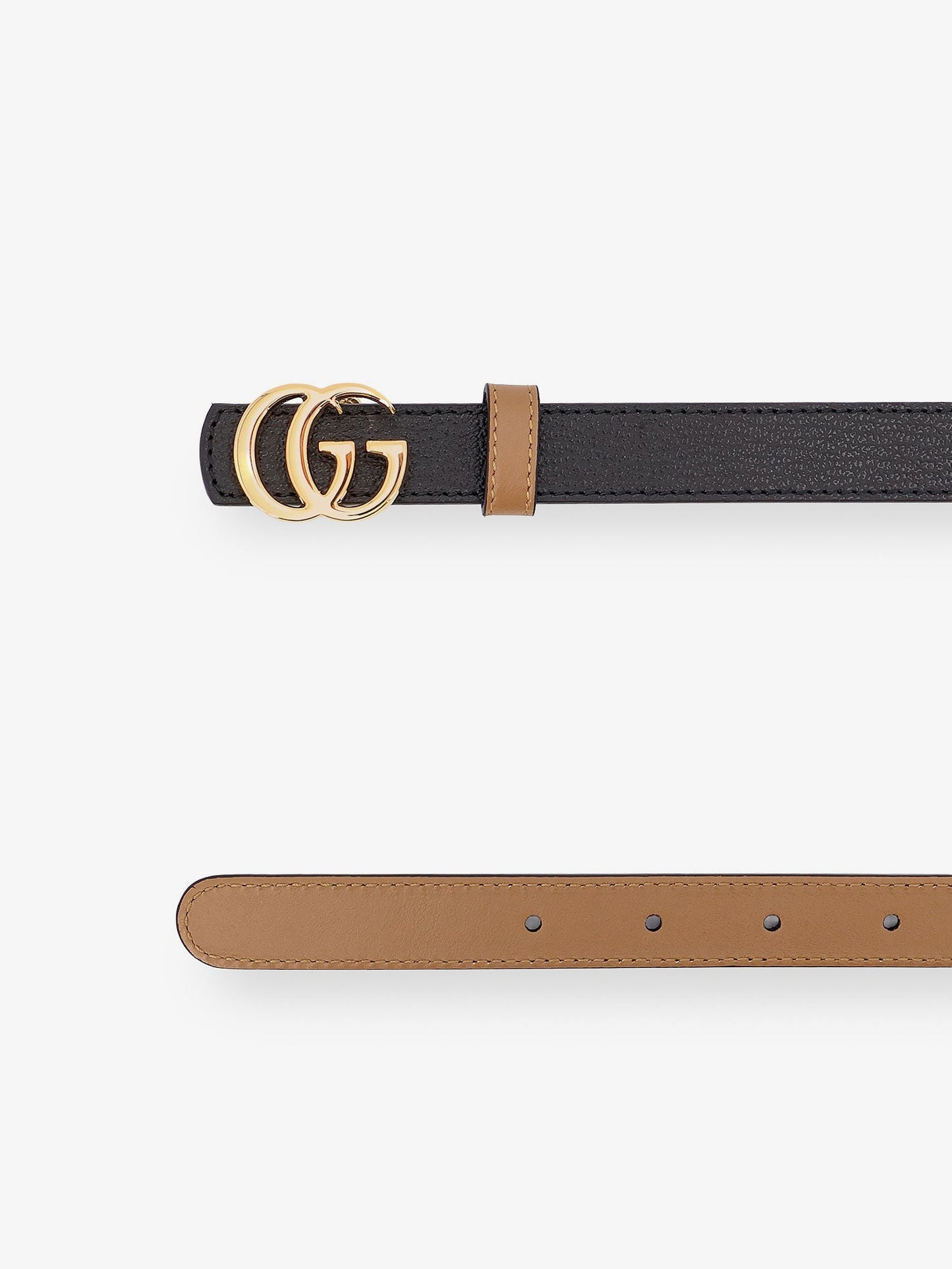 Gucci Women Reversible Leather Belt GUCCI