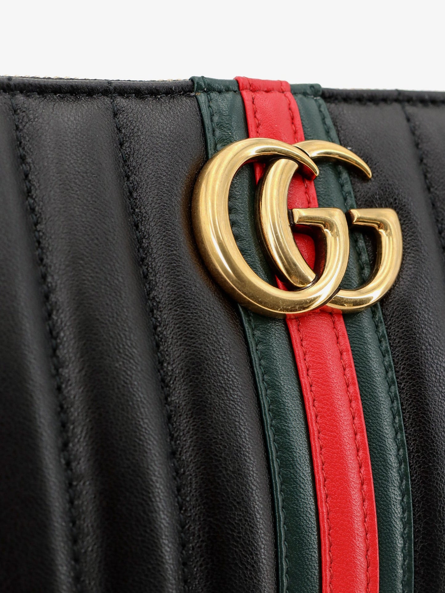 Gucci Women Gg Marmont Pouch With Strap GUCCI