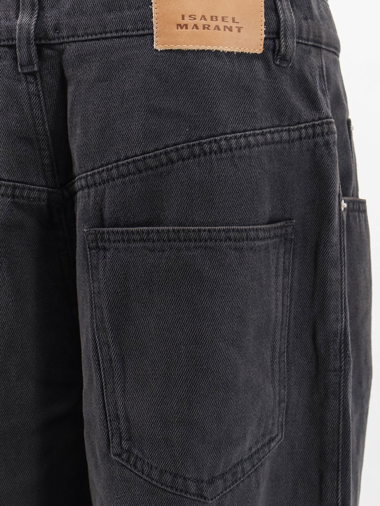 Isabel Marant Women Rodayna Black Denim Jeans