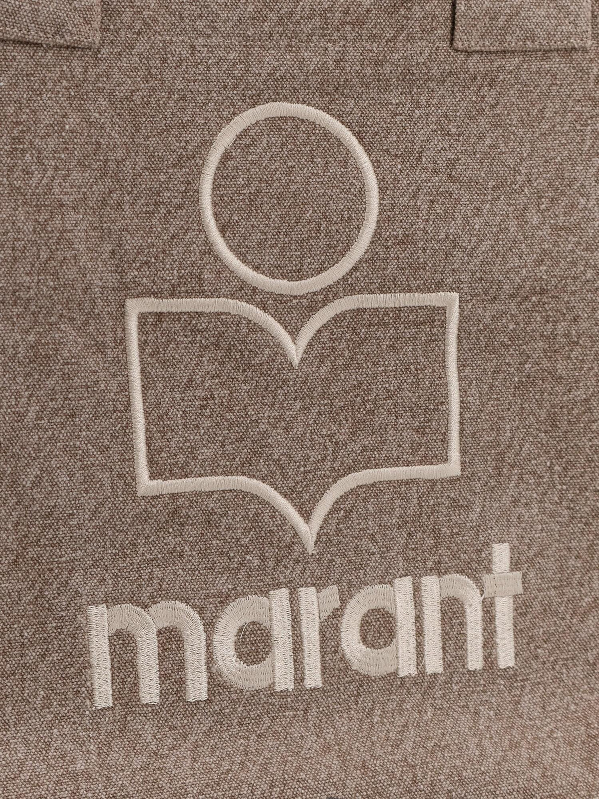 Isabel Marant Women Yenky Zipped Cotton Shoulder Bag ISABEL MARANT