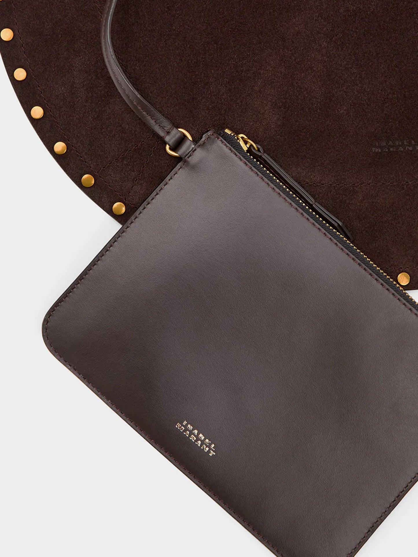 Isabel Marant Women Oskan Hobo Suede Shoulder Bag ISABEL MARANT