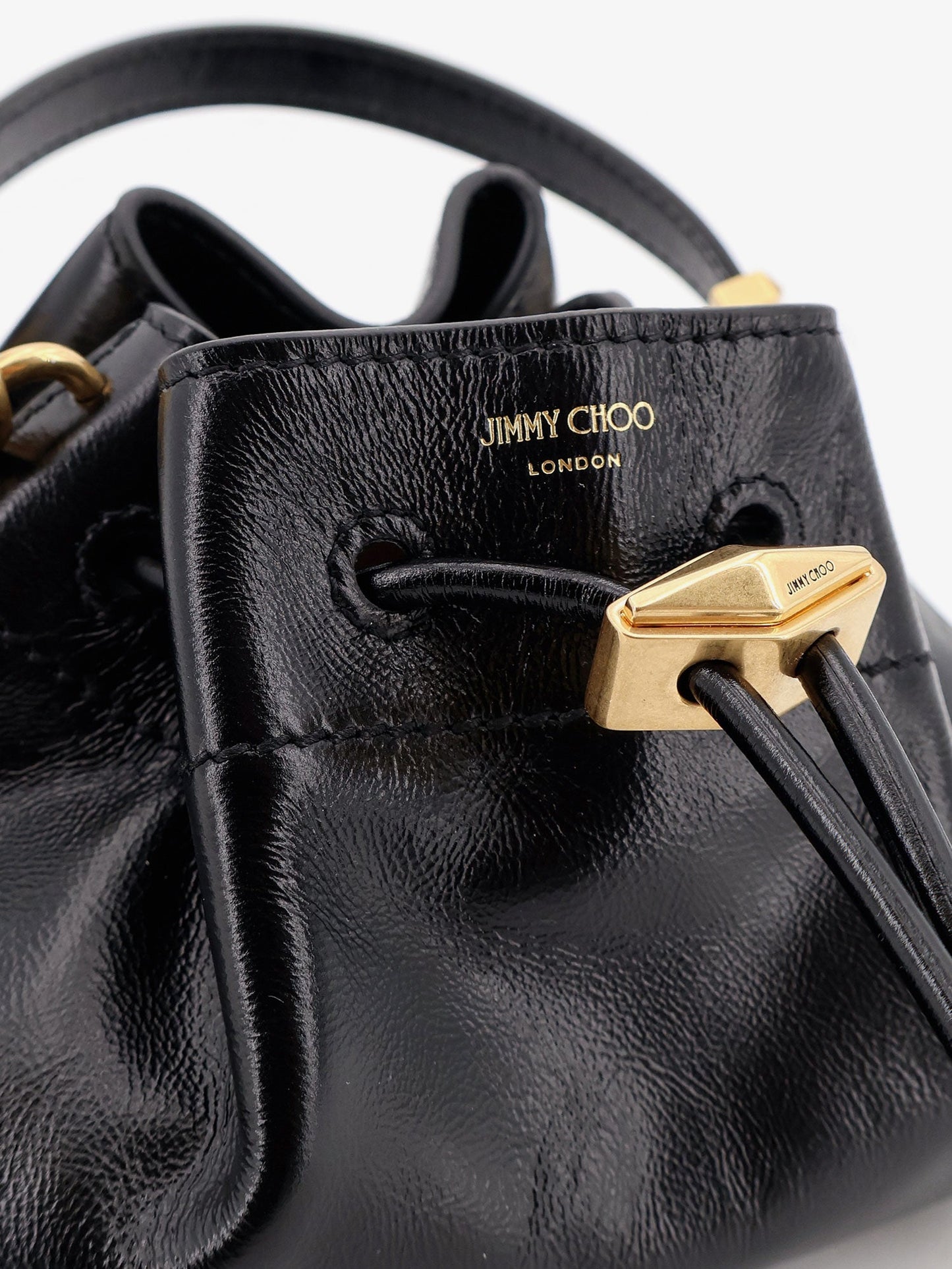 Jimmy Choo Women Cinch Small Leather Shoulder Bag JIMMY CHOO