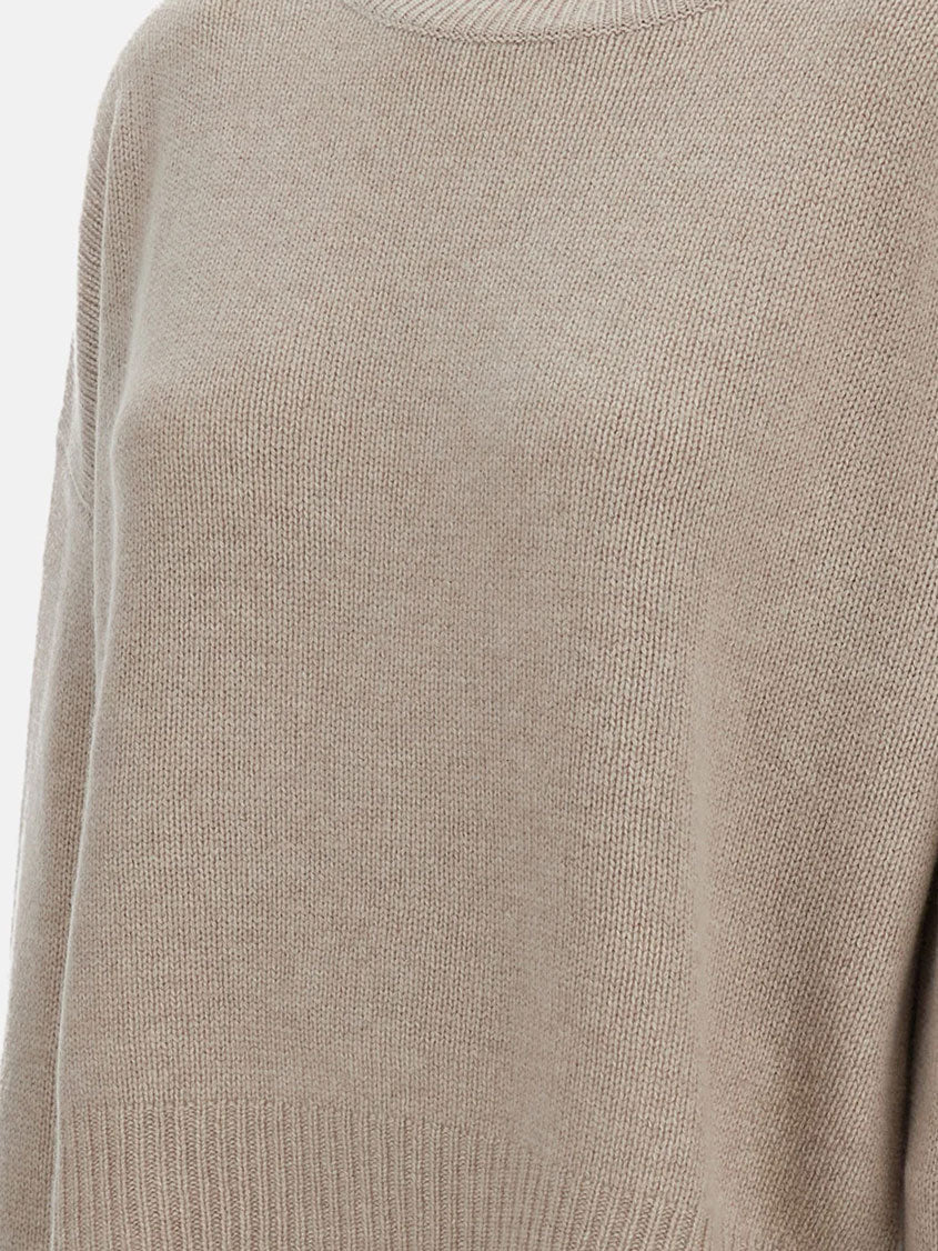 Lisa Yang Women Mila Cashmere Sweater With Ribbed Knit LISA YANG