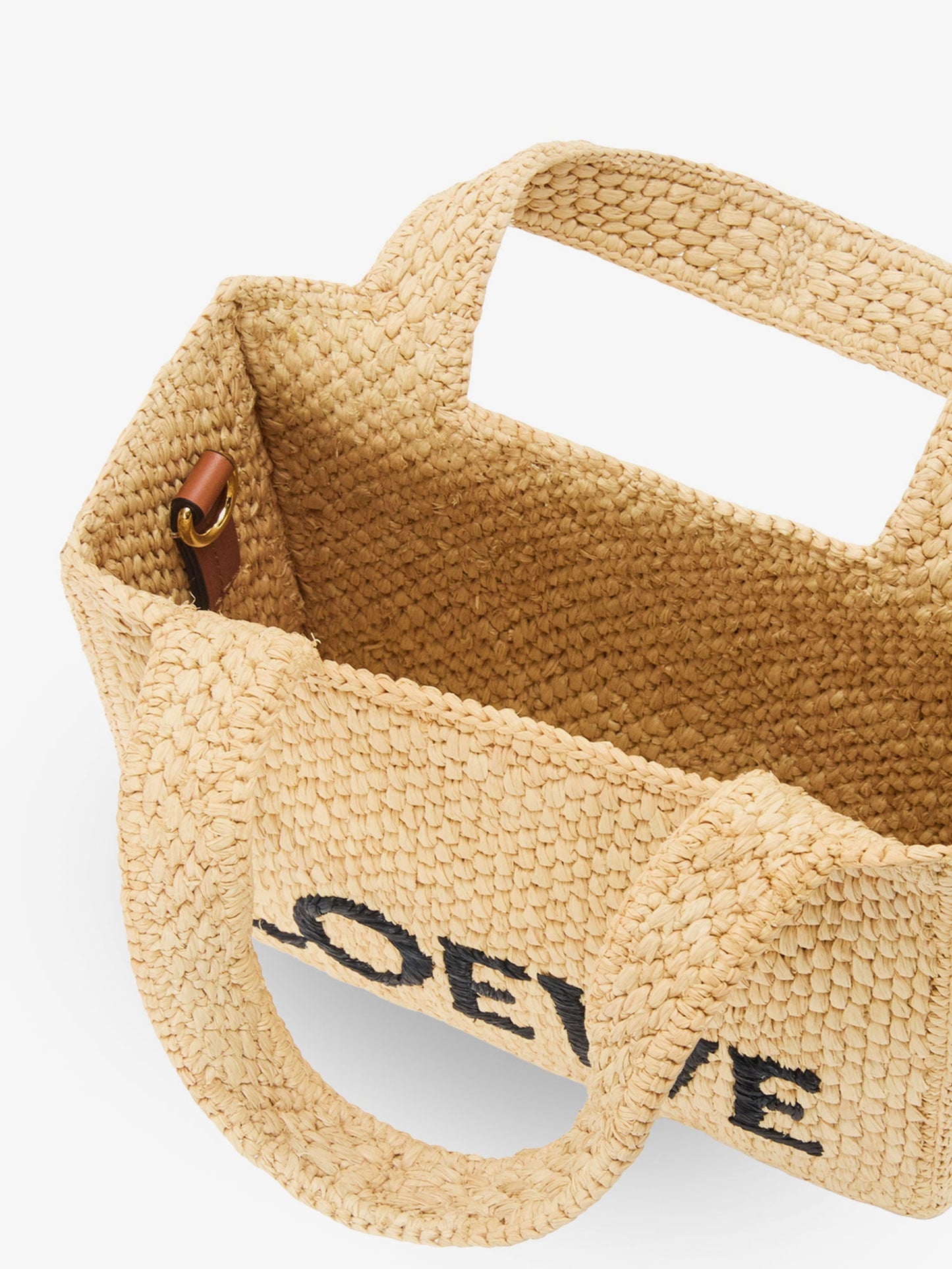 Loewe Women Paula's Ibiza -Loewe Front Mini Raffia Handbag LOEWE