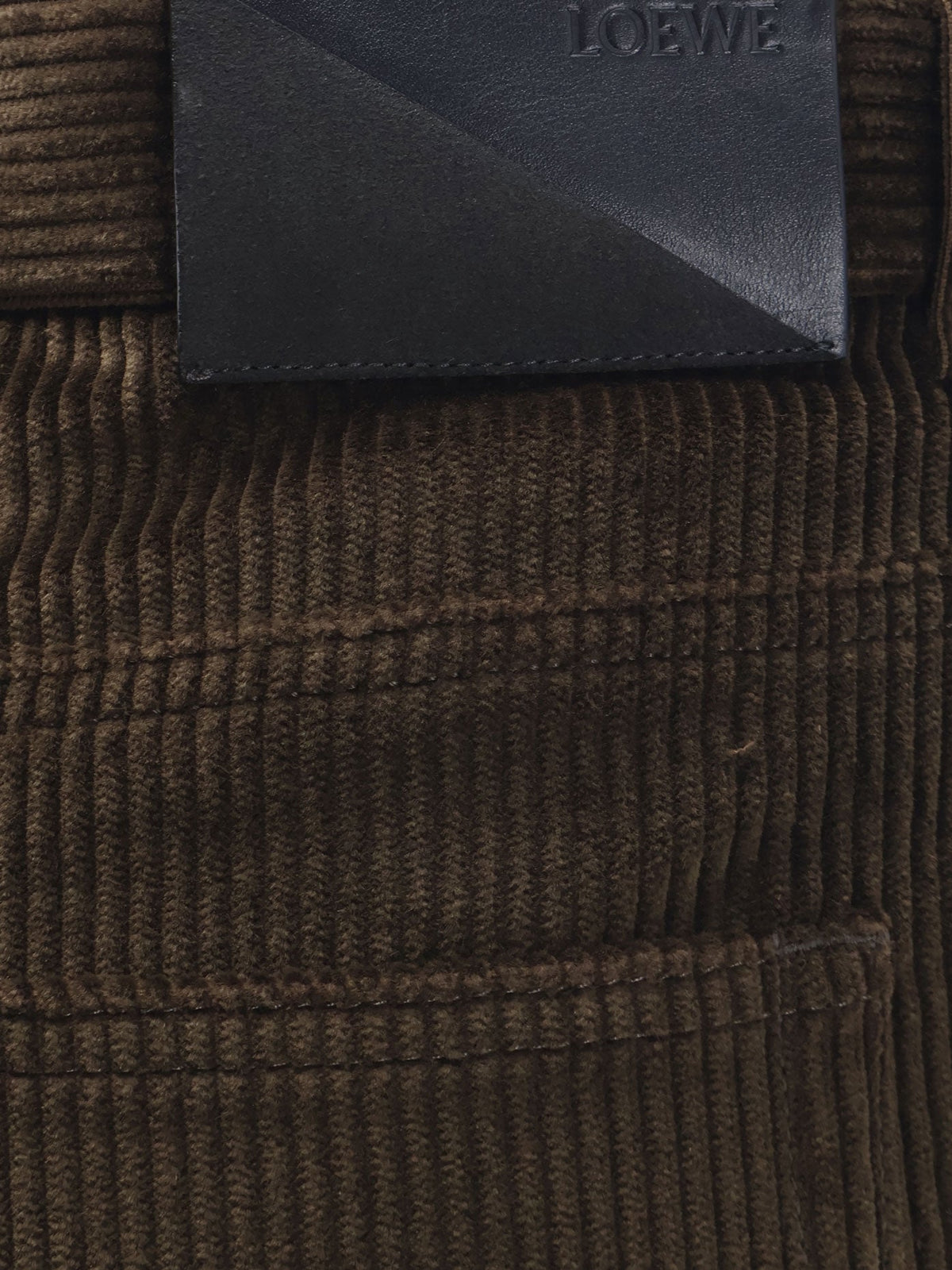 Loewe Men Velvet Trousers LOEWE