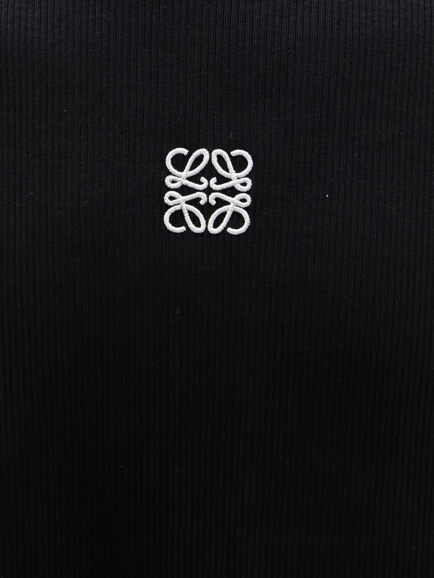 Loewe Men Ribbed Cotton T-Shirt LOEWE
