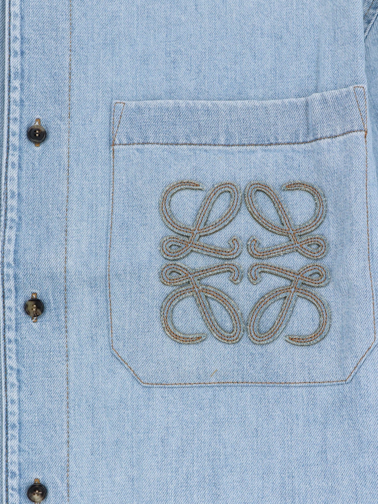Loewe Men Paula's Ibiza Denim Shirt LOEWE