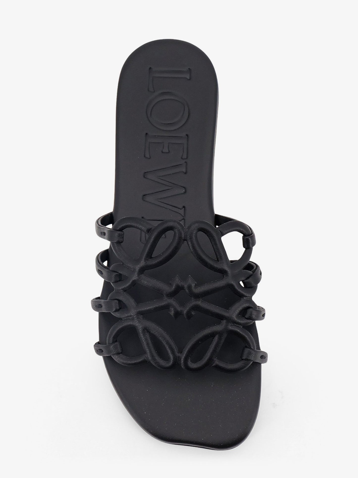 Loewe Women Paula's Ibiza-Aangram Petal Leather Sandals LOEWE