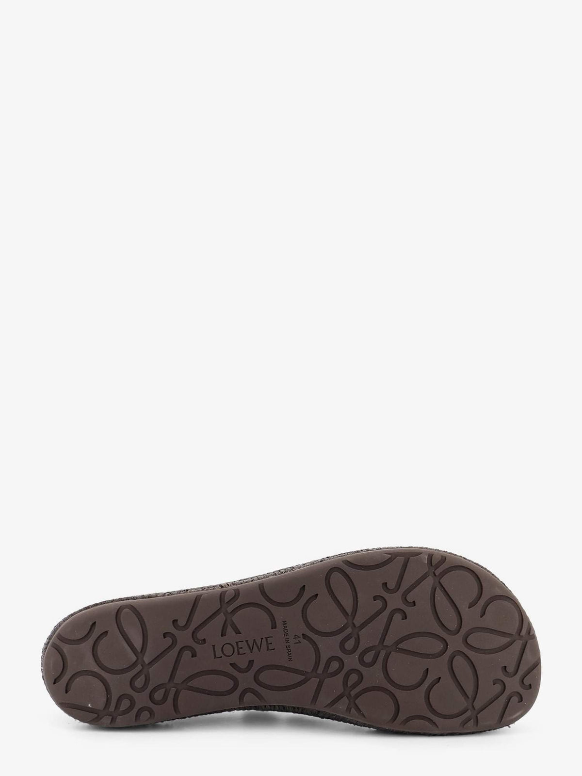 Loewe Men Rio Suede And Raffia Loafers LOEWE