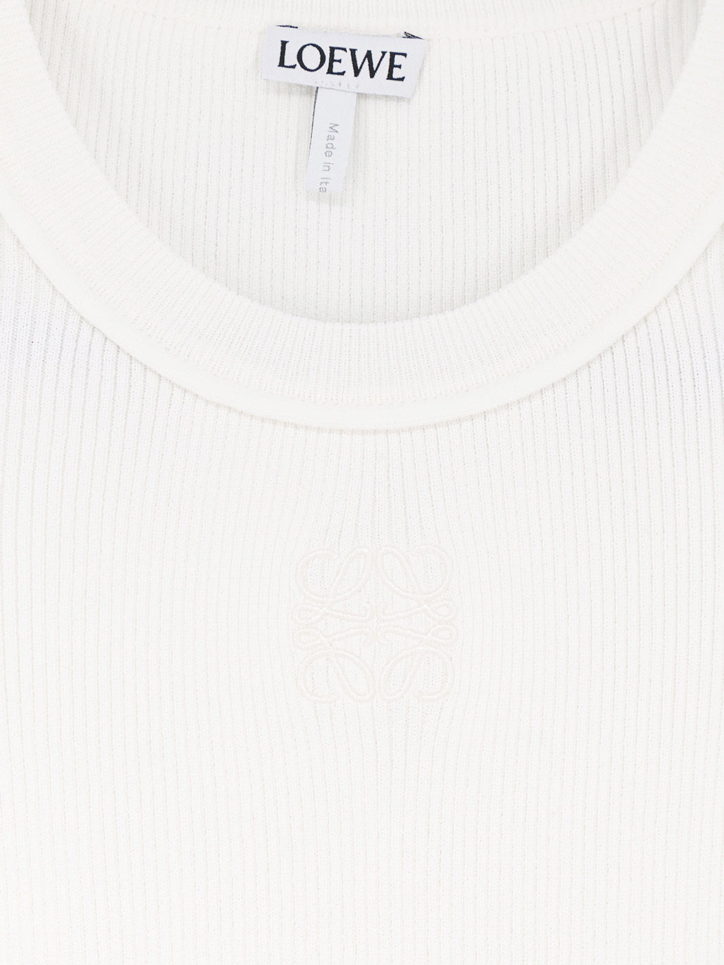 Loewe Women Anagram Viscose Tank Top LOEWE