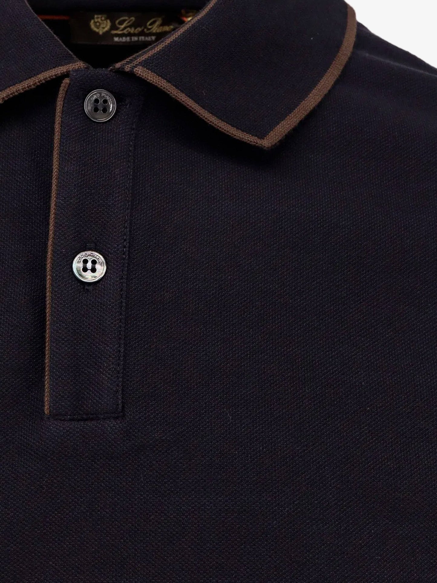 Loro Piana Men Brentwood Cotton Pique Polo Shirt LORO PIANA