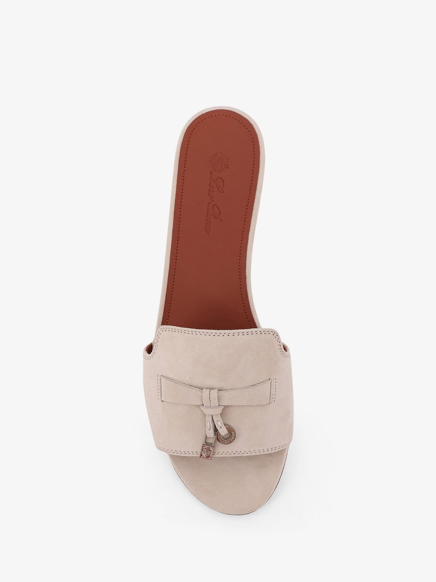 Loro Piana Women Summe Charms Flat Suede Sandals