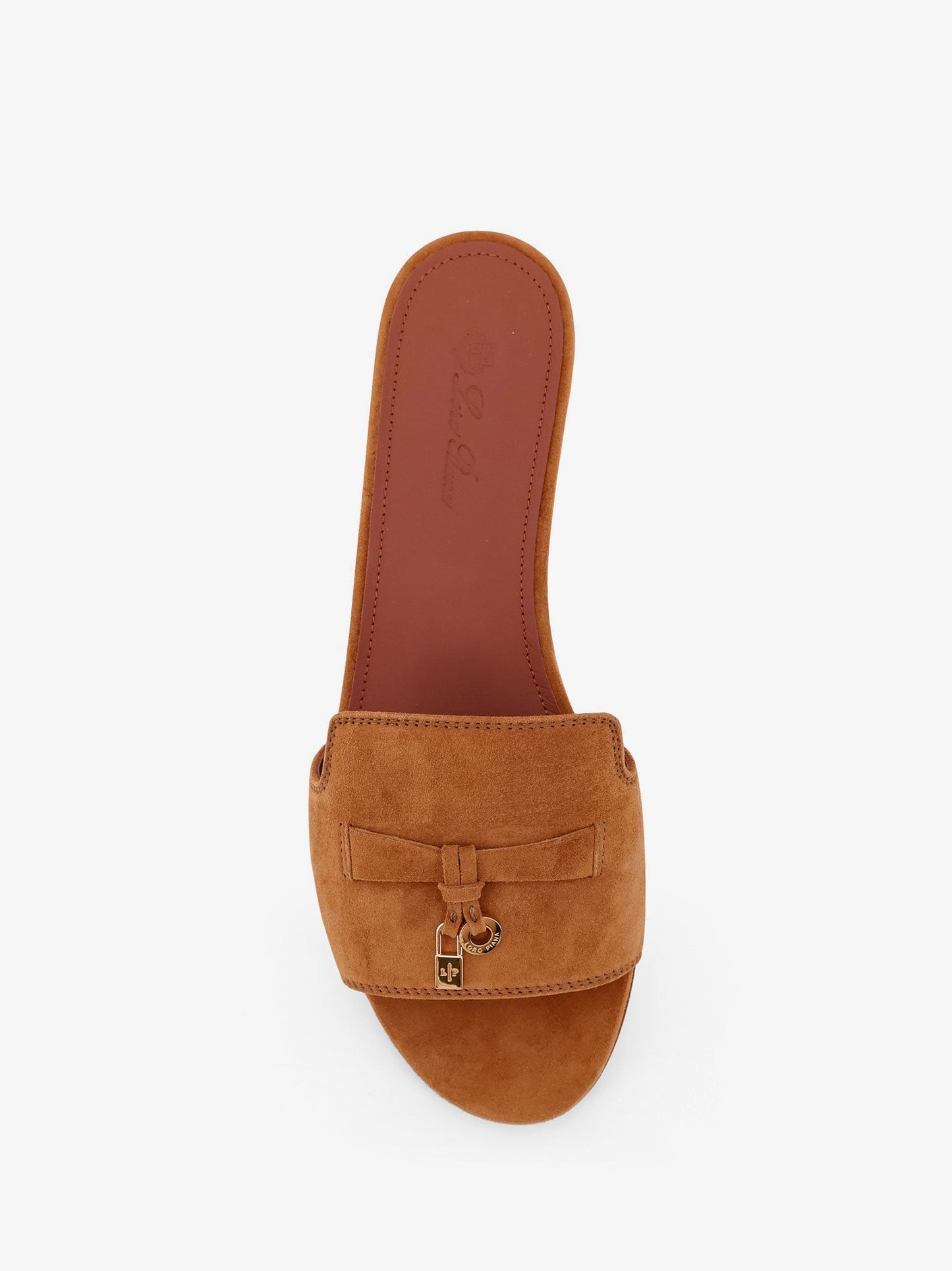 Loro Piana Women Summer Charms Flat Suede Sandals LORO PIANA