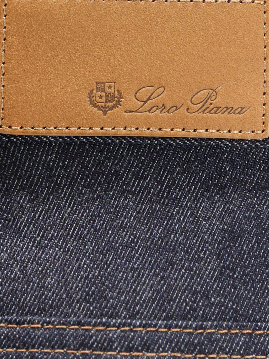 Loro Piana Women Max Trousers Cotton And Cashmere Jeans LORO PIANA