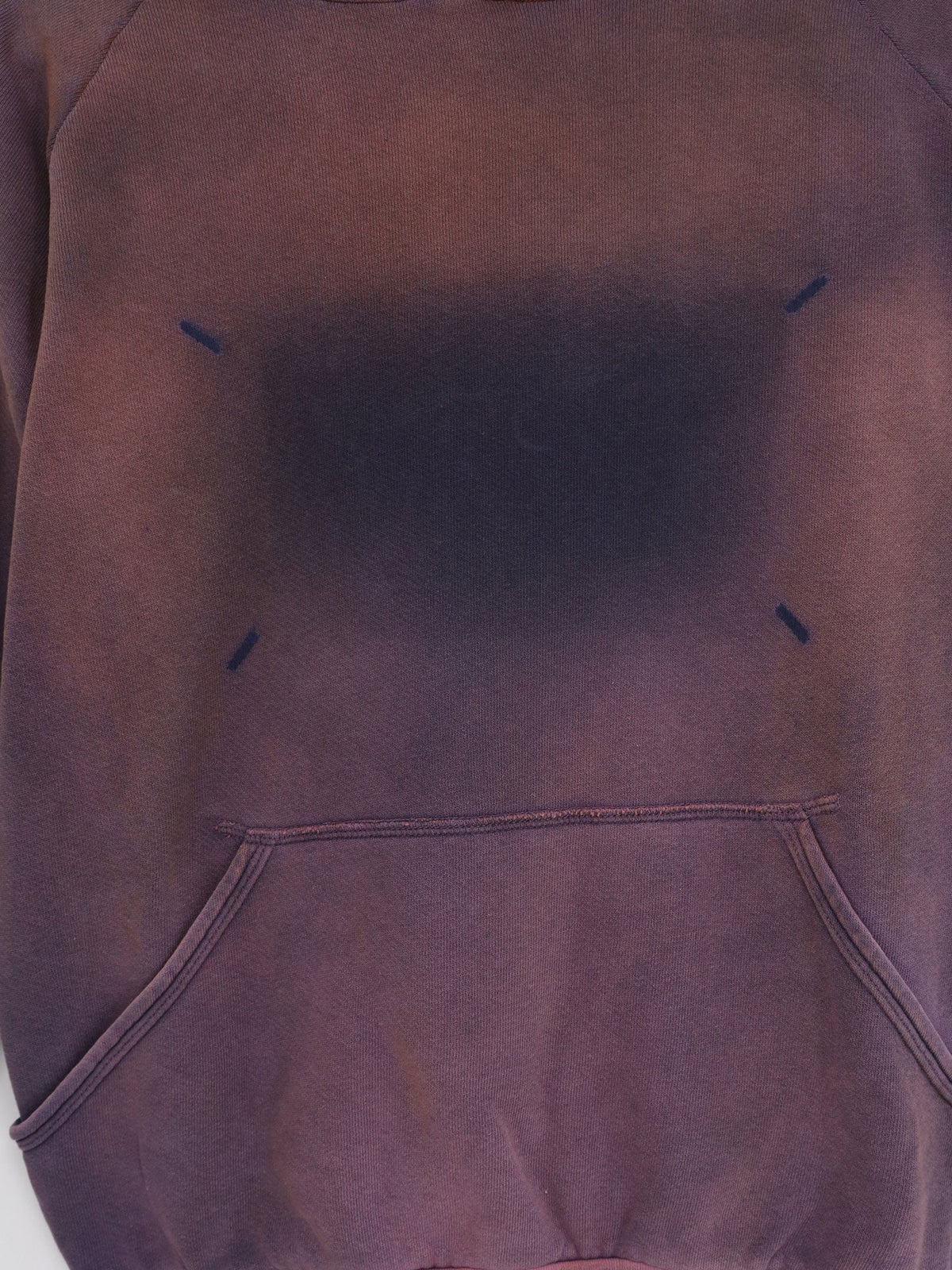 Maison Margiela Women Cotton Hoodie With Washed-Out Effect MAISON MARGIELA