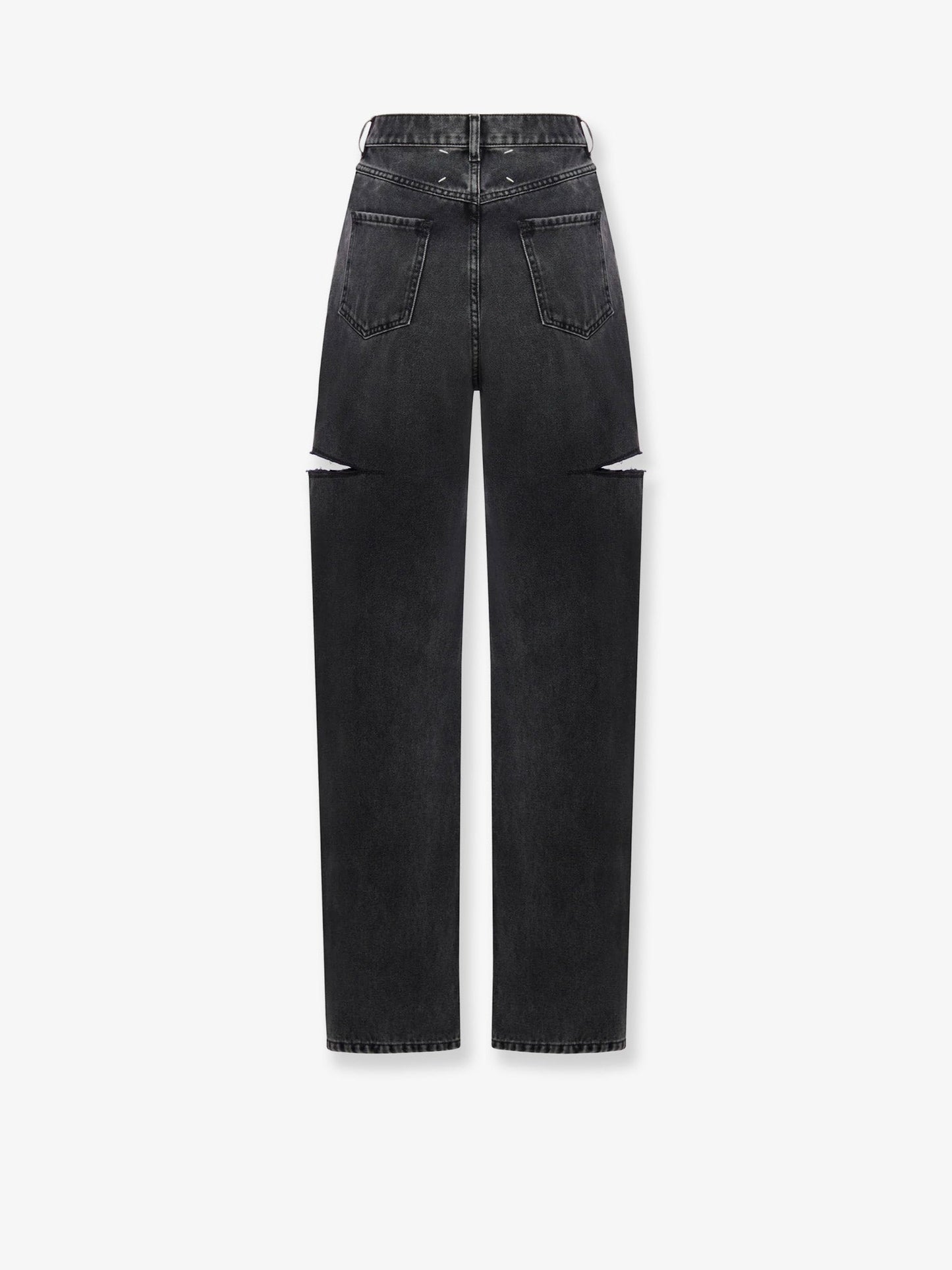 Maison Margiela Women Black Denim Jeans MAISON MARGIELA
