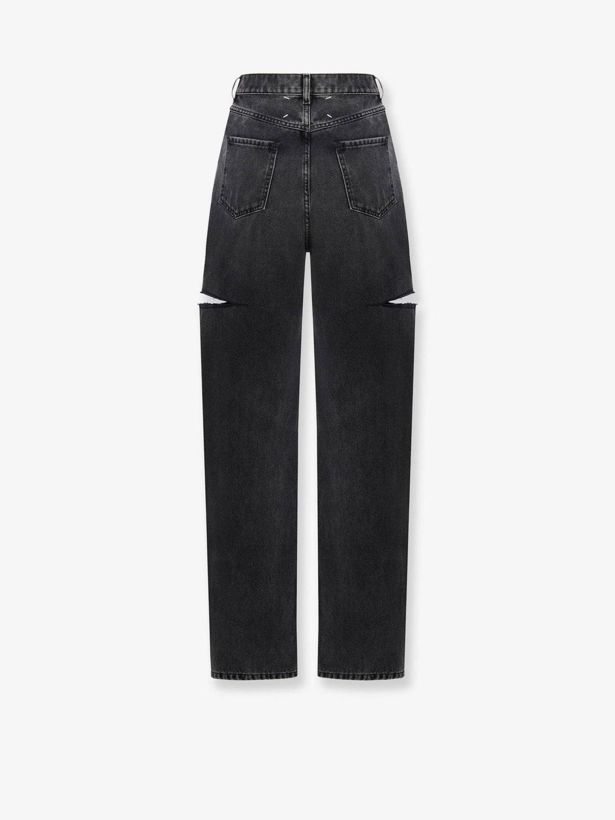 Maison Margiela Women Black Denim Jeans MAISON MARGIELA