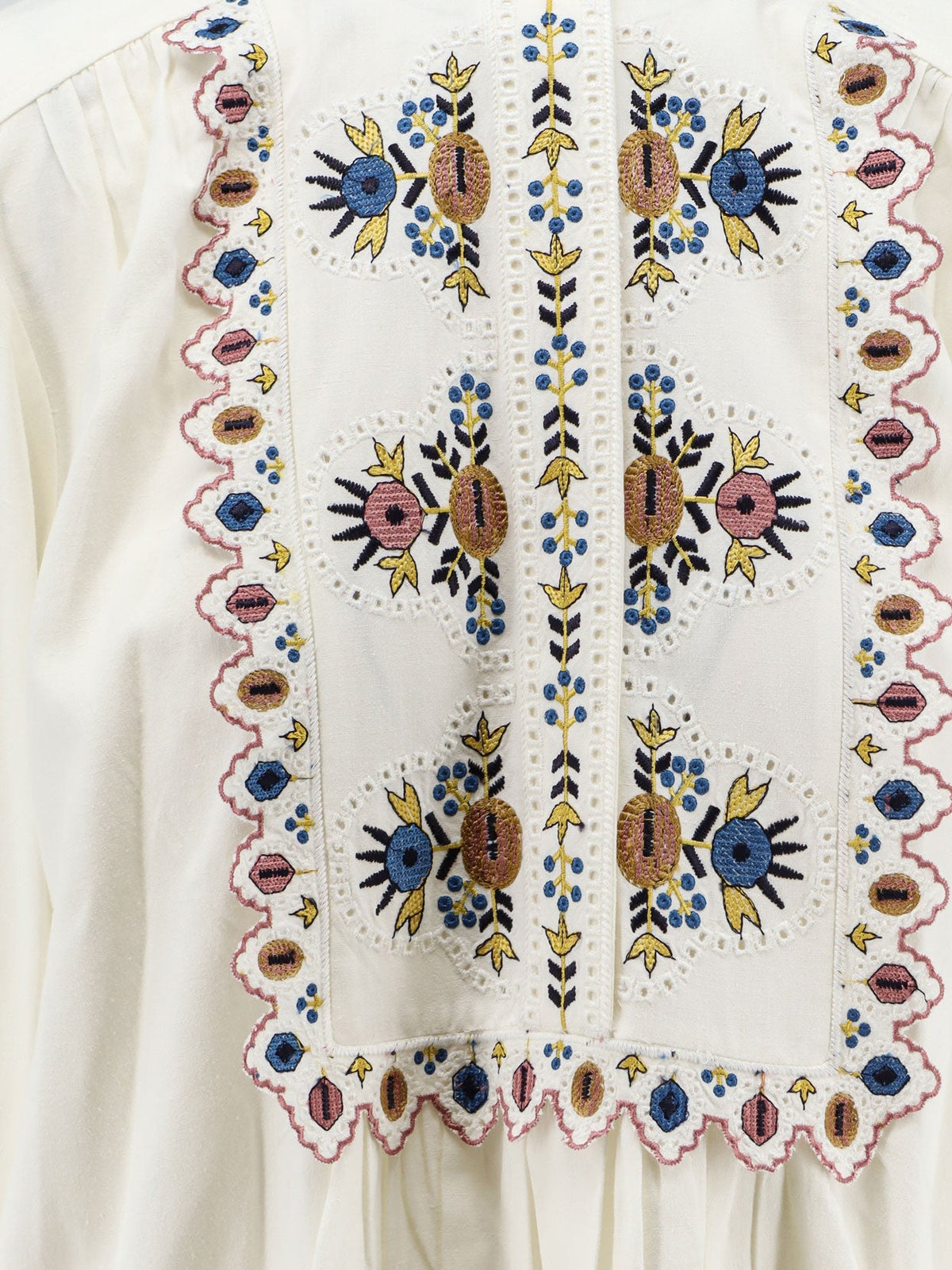 Marant Etoile Women Monique Viscose Blend Shirt With Embroidery
