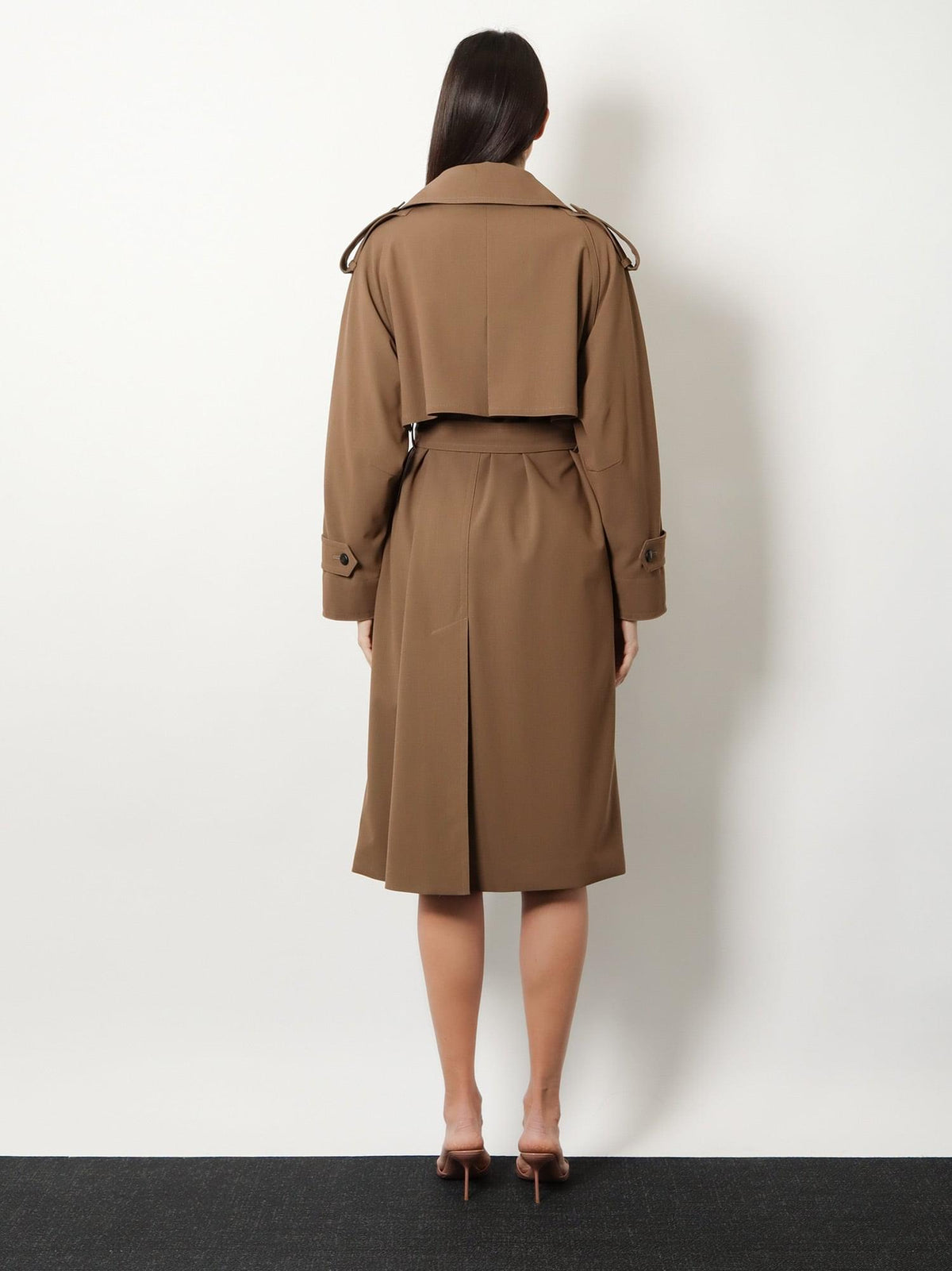 Max Mara Women Mxmcerto Virgin Wool Trench MAX MARA