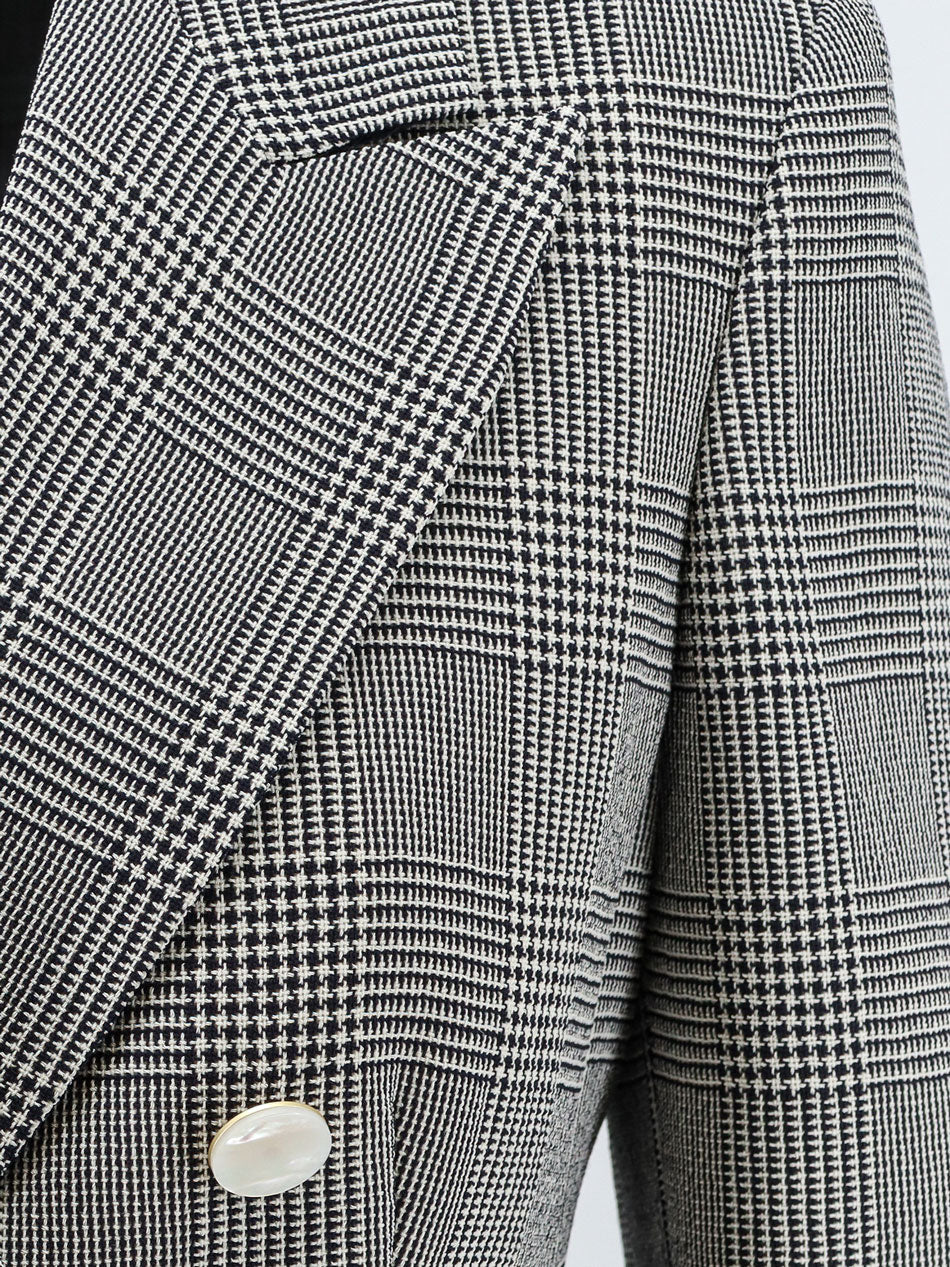 Max Mara Women Mxmaccordo Double-Breasted Virgin Wool Blazer MAX MARA