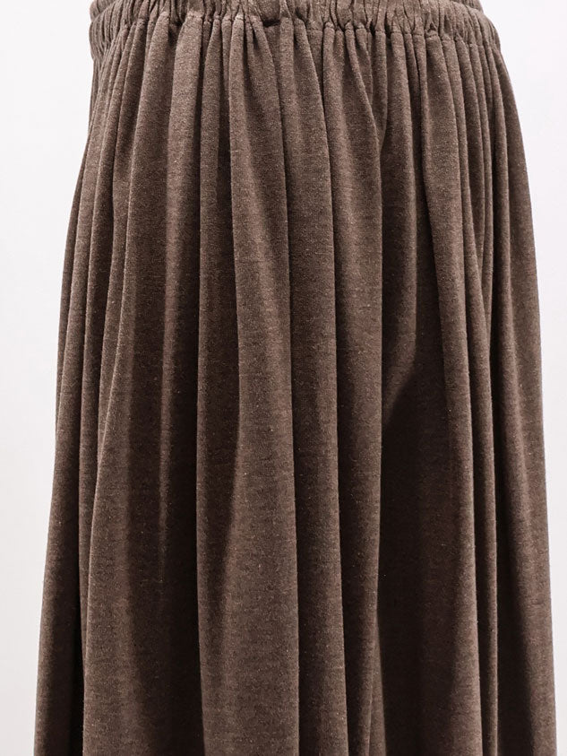Max Mara Women Mxmlivrea Pleated Jersey Long Skirt MAX MARA