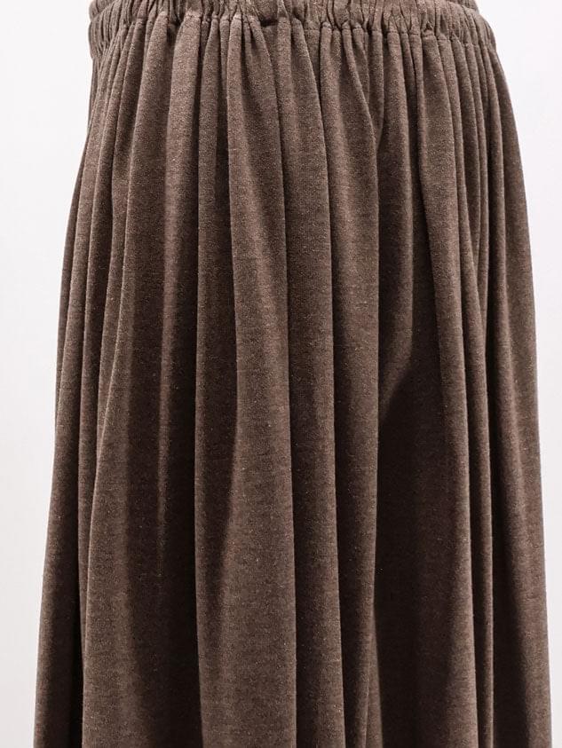 Max Mara Women Mxmlivrea Pleated Jersey Long Skirt MAX MARA