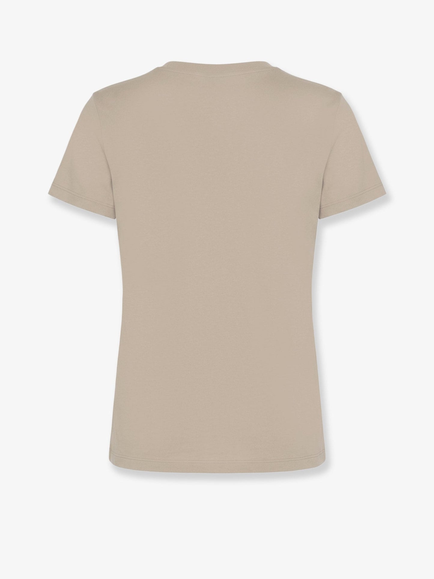 Max Mara Women Papaia Cotton T-Shirt With Monogram MAX MARA