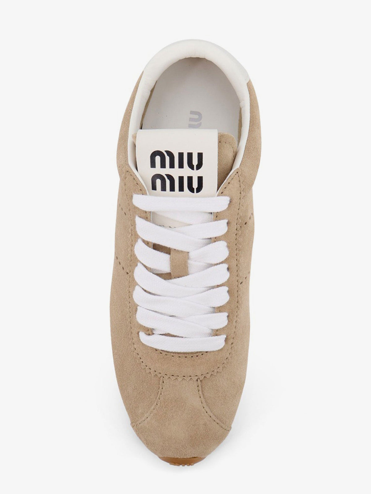 Miu Miu Women Suede Plume Sneakers MIU MIU