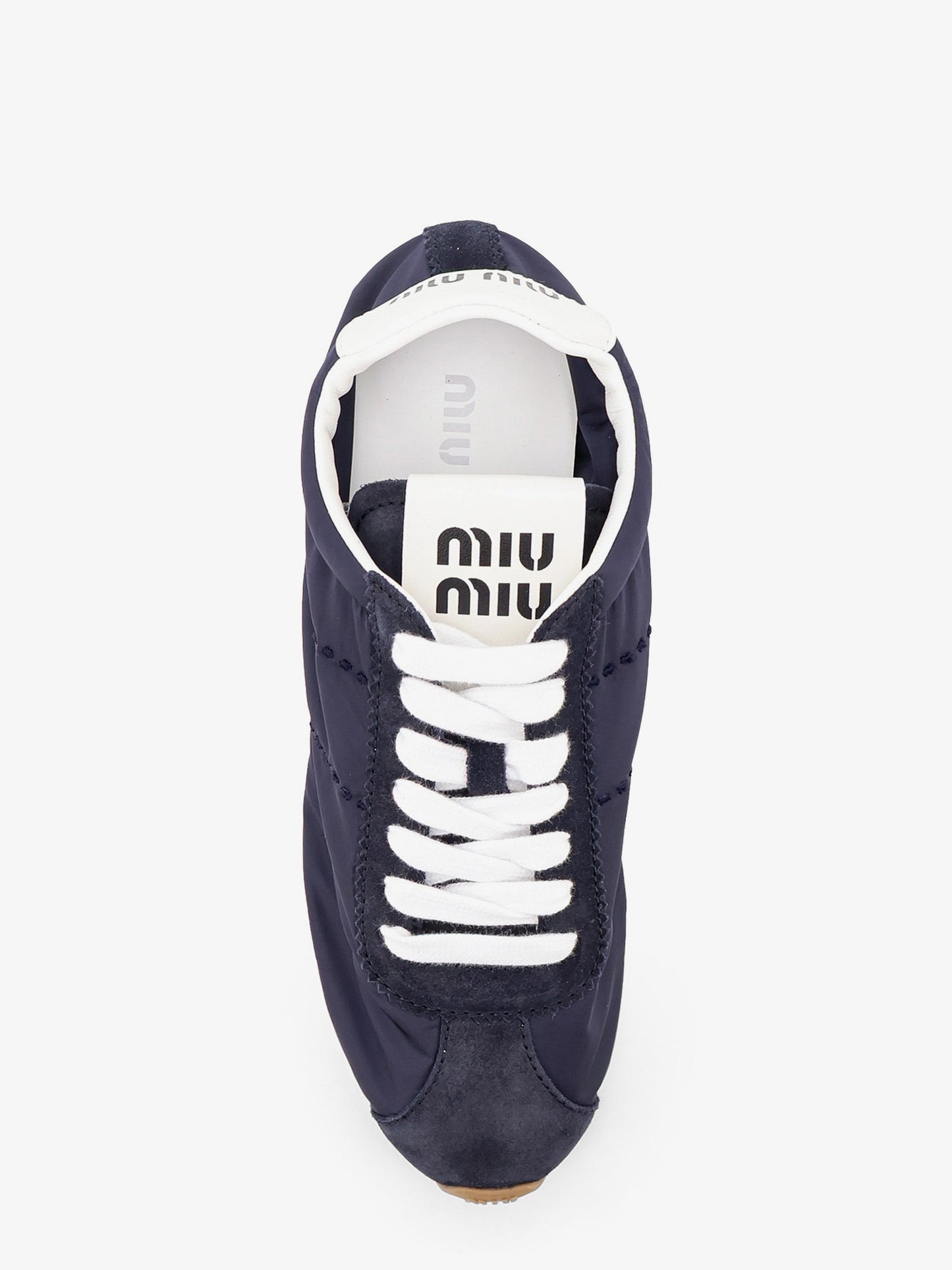 Miu Miu Women Nylon And Suede Sneakers MIU MIU