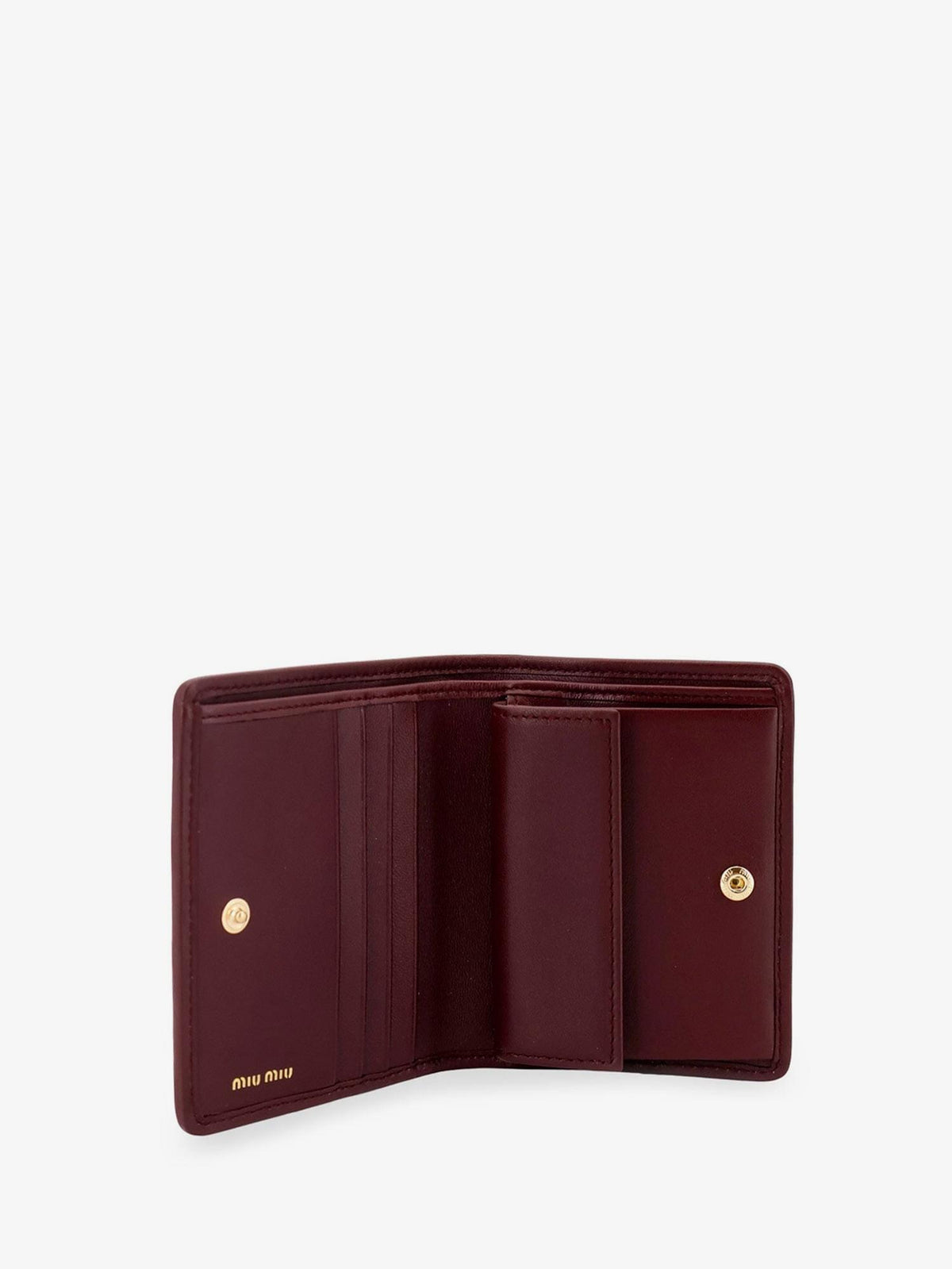 Miu Miu Women Quilted Leather Wallet MIU MIU
