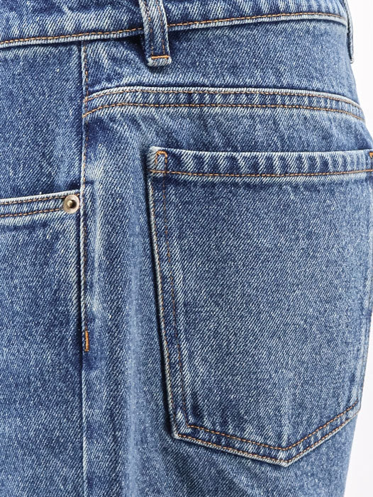 Miu Miu Women Blue Denim Jeans MIU MIU