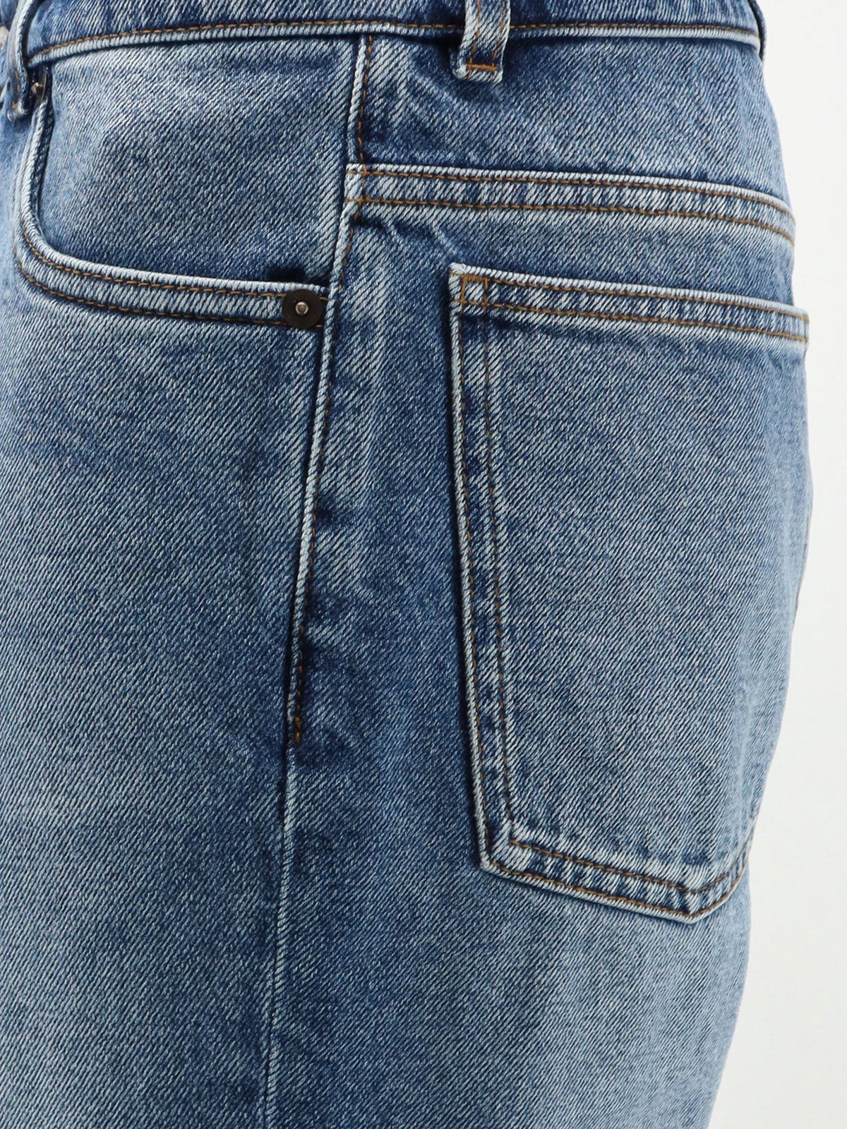 Miu Miu Women Blue Denim Jeans MIU MIU