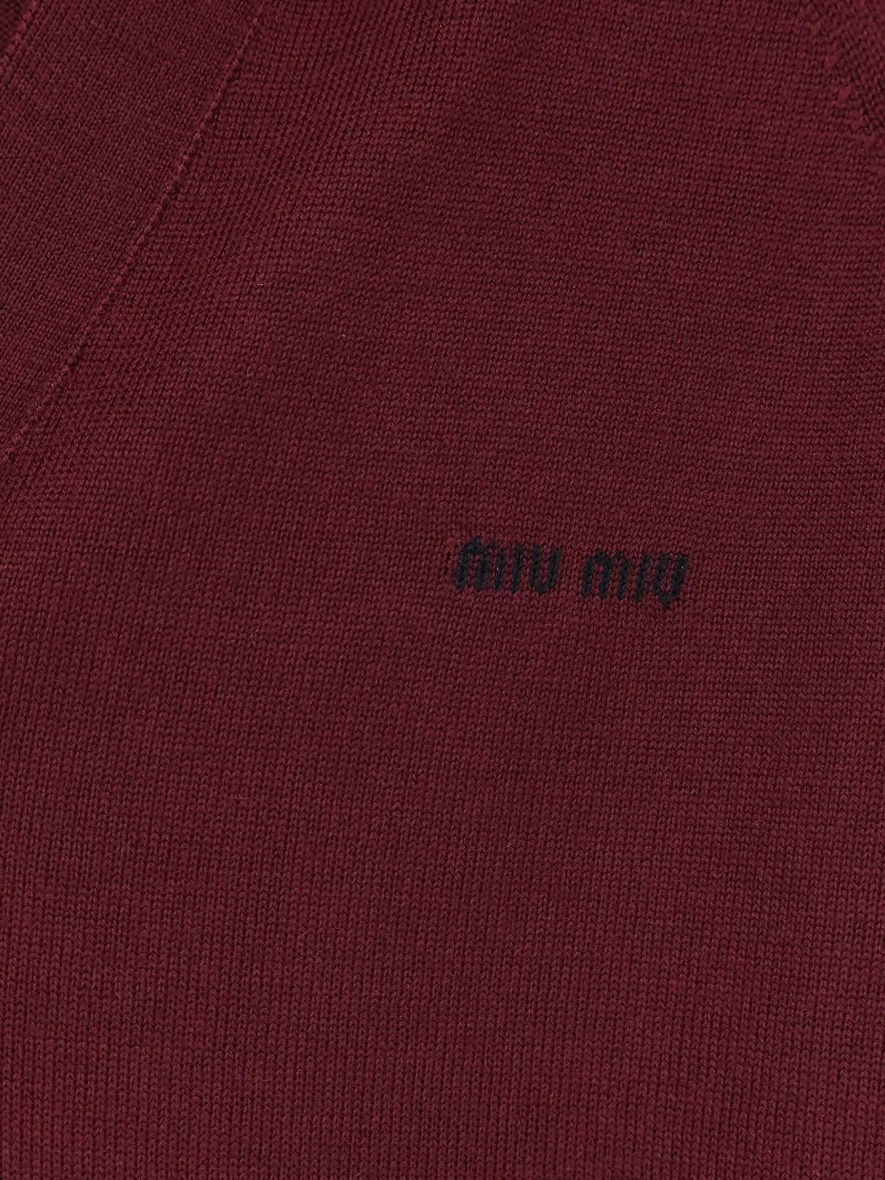 Miu Miu Women Virgin Wool Cardigan MIU MIU