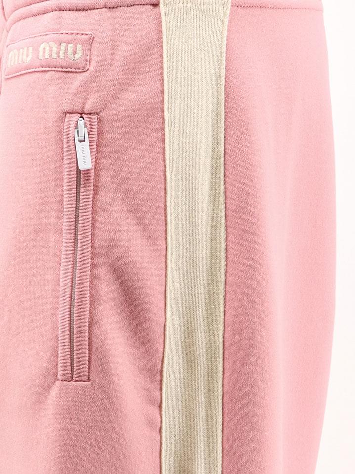Miu Miu Women Technical Fabric Trousers MIU MIU