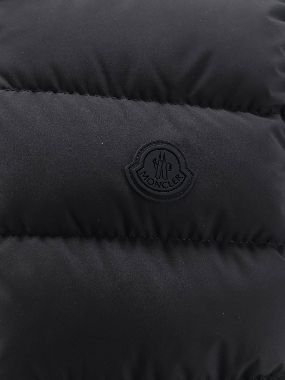 Moncler Men Arinella Matt Black Sleeveless Down Jacket MONCLER