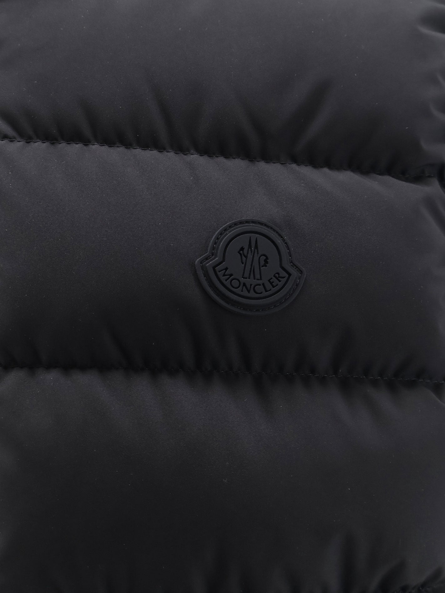 Moncler Men Arinella Matt Black Sleeveless Down Jacket MONCLER