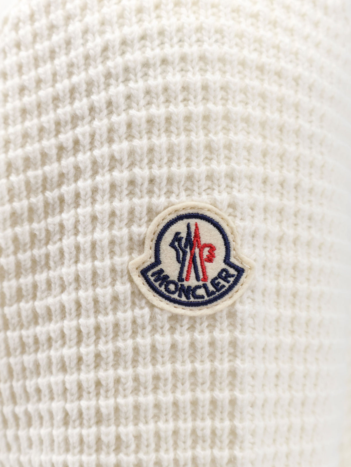Moncler Men Nylon Jacket With Wool And Cashmere Blend Sleeves MONCLER