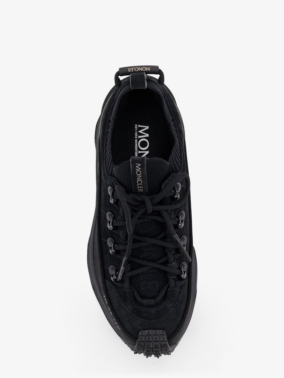 Moncler Women Trailgrip Lite3 Nubuck And Suede Sneakers With Side Lettering Logo MONCLER