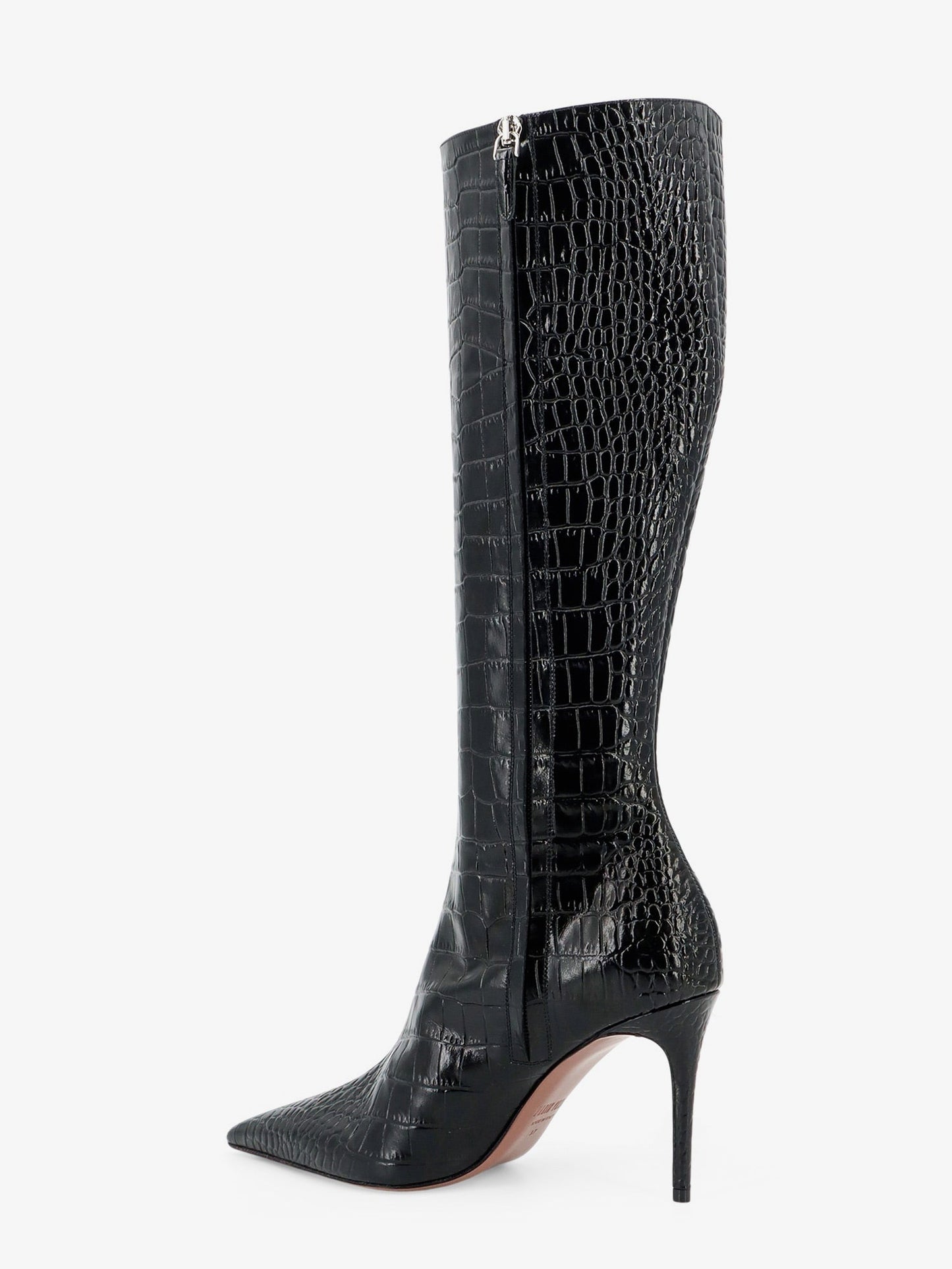 Paris Texas Women Vera 85 Croco Effect Leather Boots PARIS TEXAS