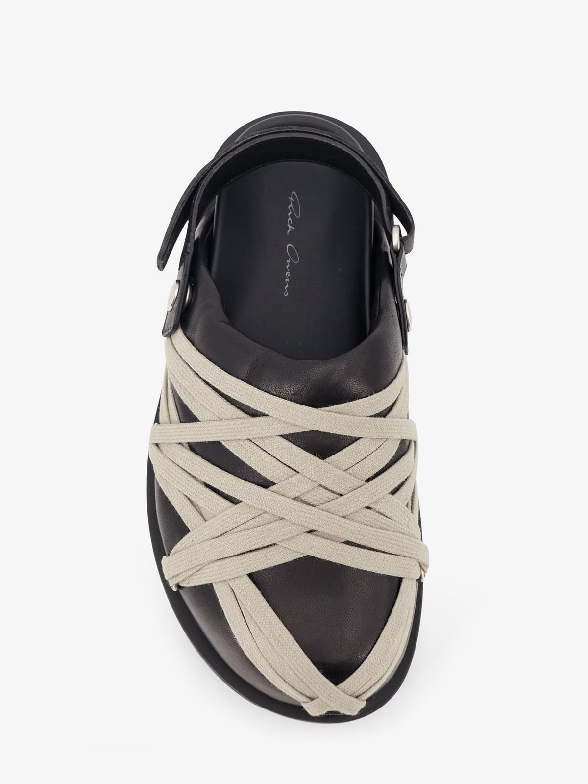 Rick Owens Women Padded Megalace Platform Leather Sandals RICK OWENS