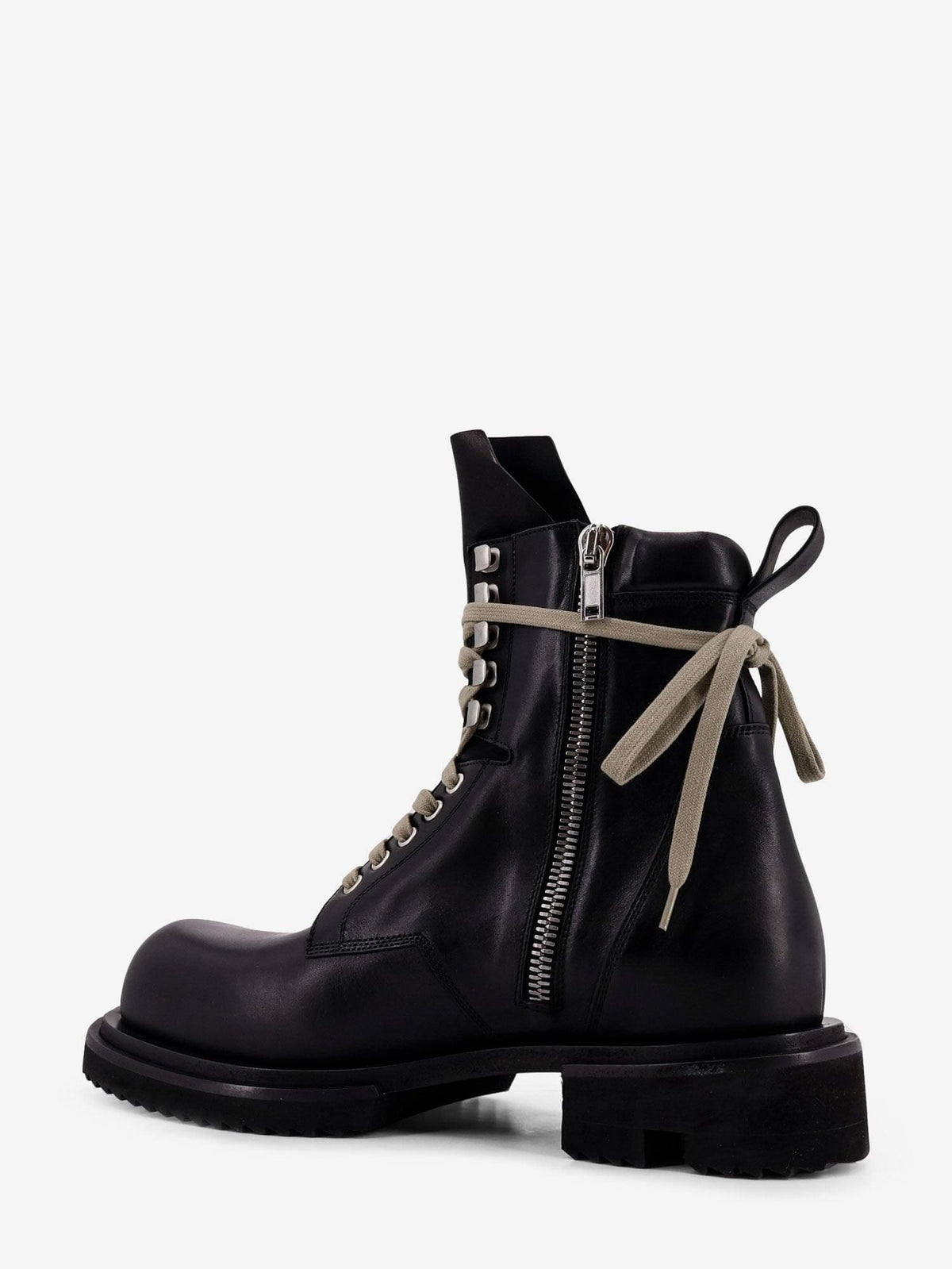 Rick Owens Men Leather Boots RICK OWENS