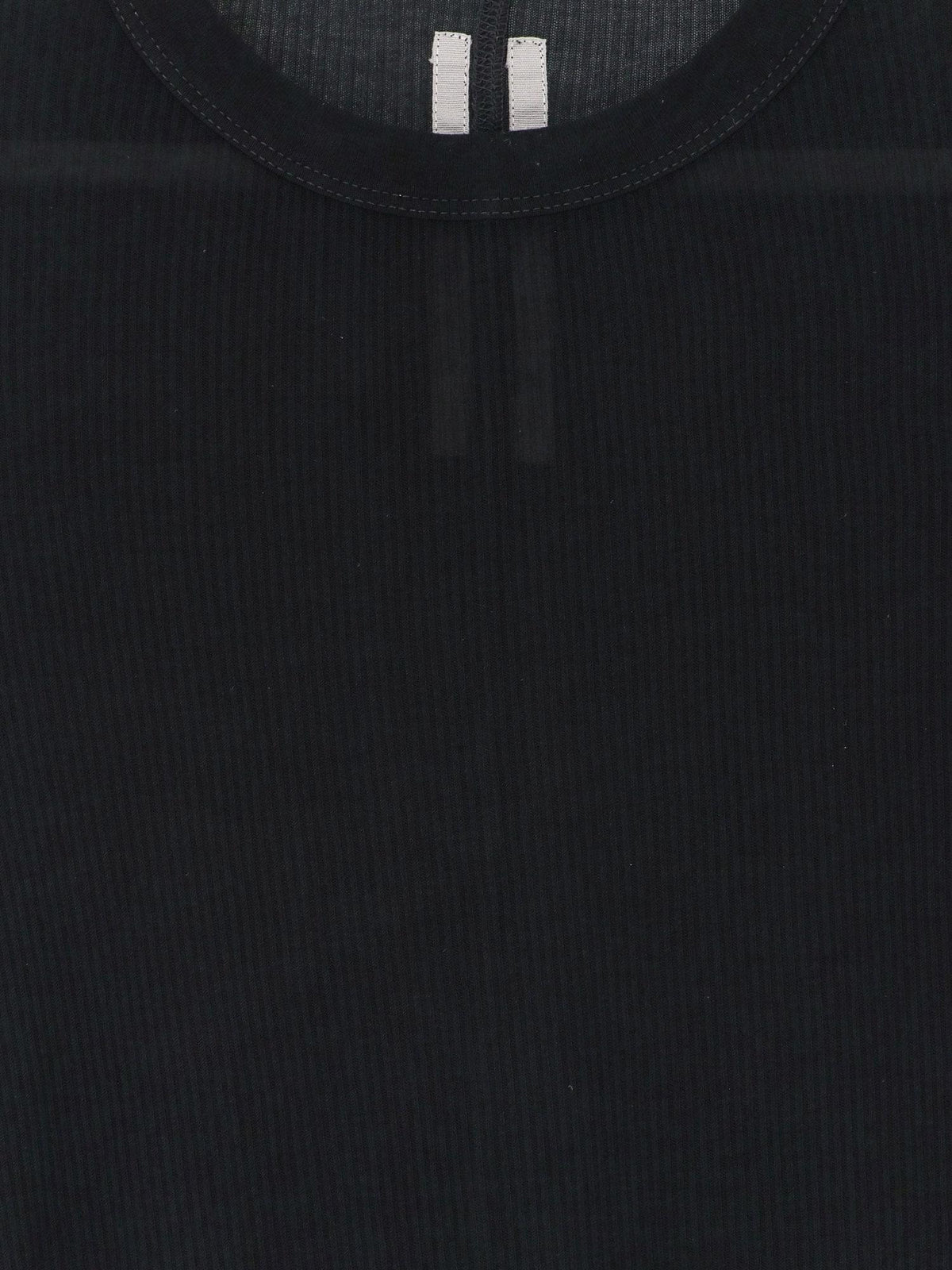 Rick Owens Men Viscose And Silk Blend T-Shirt RICK OWENS