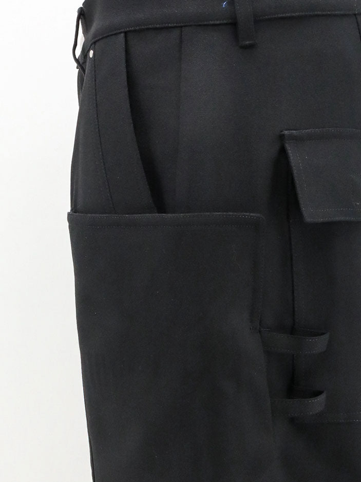 Rick Owens Men Stefan Cargo Virgin Wool Trousers RICK OWENS