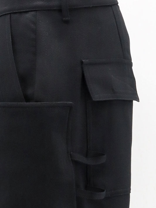 Rick Owens Men Stefan Cargo Wool Trousers RICK OWENS
